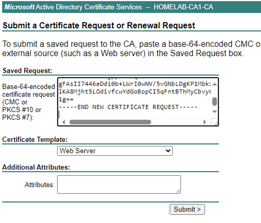 Technical Screenshot