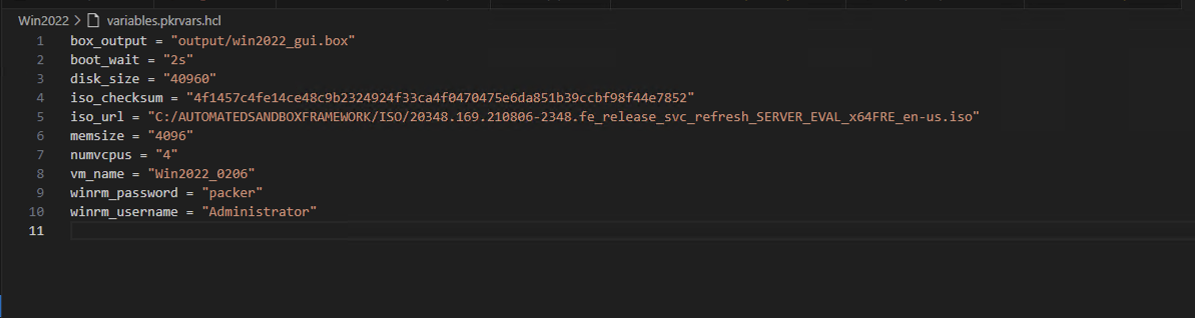 Technical Screenshot
