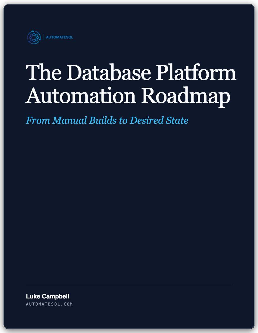 The Database Platform Automation Roadmap